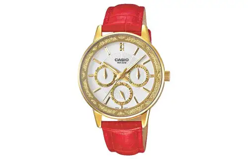 CASIO Women's Standard Series White Watch LTP-2087GL-4AV