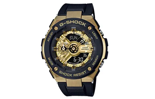 CASIO Men G-STEEL Series Black Watch GST-400G-1A9PR