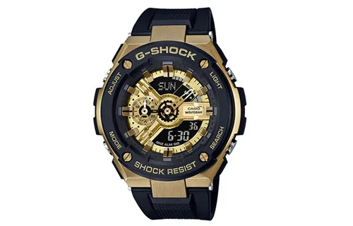 CASIO Men G-STEEL Series Black Watch GST-400G-1A9PR