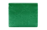 GUCCI Leather Wallet, Wallet Men's Green