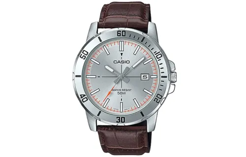 CASIO Men Standard Series Gray Watch MTP-VD01L-8EV