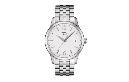 TISSOT Junya Collection Quartz Movement Women's Watch 33mm White Dial Stainless Steel Case