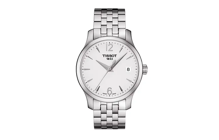 TISSOT Junya Collection Quartz Movement Women's Watch 33mm White Dial Stainless Steel Case