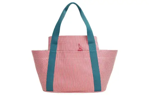 HERMES Canvas Tote Bag, Shopping Bag, Canvas Bag, Handbag, Shoulder Bag Regular Women's Pink