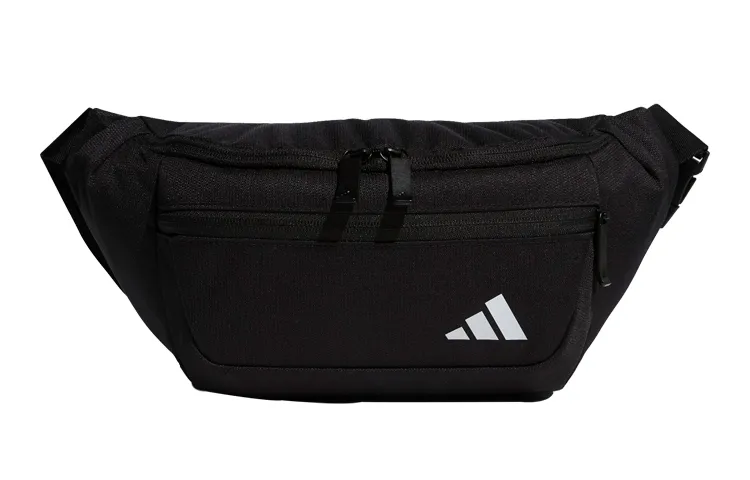 Adidas Athleisure Polyester Fanny Pack Unisex Black