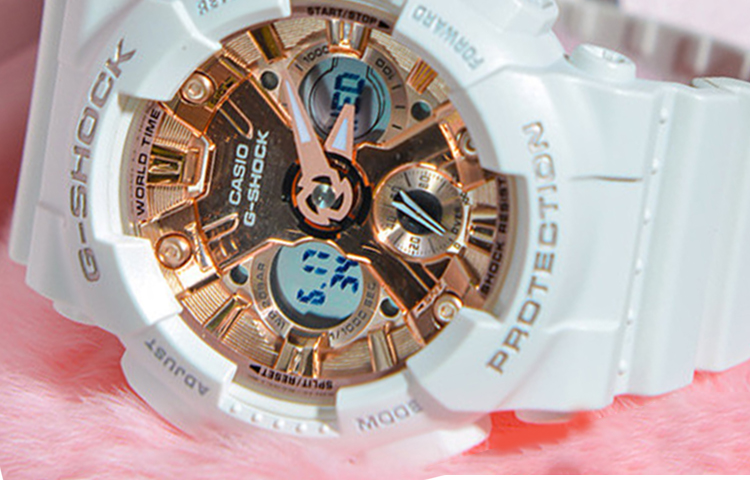 Женские часы Casio (белые) — фото 3