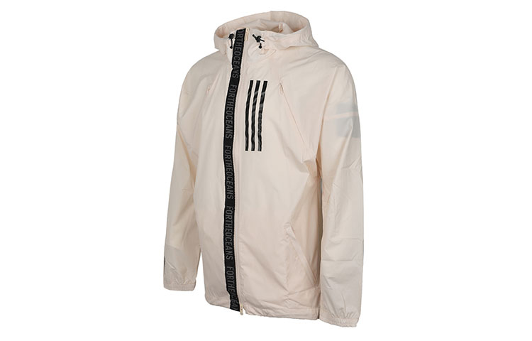 Мужская куртка adidas W.N.D. M (бежевая) — фото 2