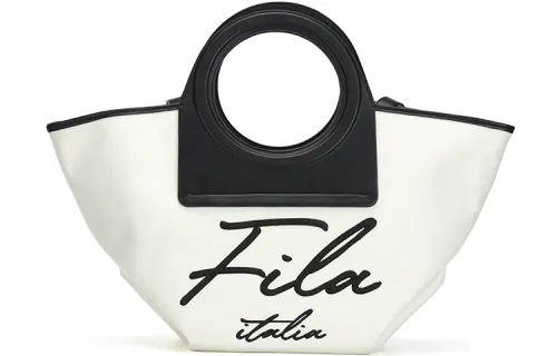 FILA Pu Shoulder Bag, Handbag Women's Arisa White