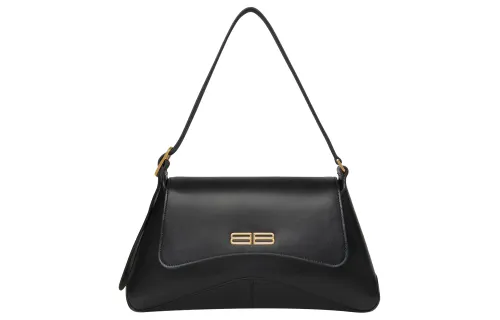 Balenciaga Xx Flap Bag Medium Black