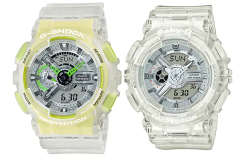 CASIO Unisex Pair Table Series White Watch