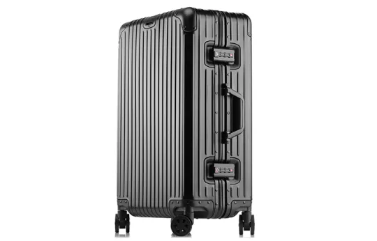 Slazenger Aluminum Magnesium Alloy Travel Suitcase Luggage For Checked Baggage Unisex Multicolor