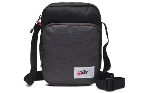 Nike Polyester Crossbody Bag Regular Unisex Dark Gray