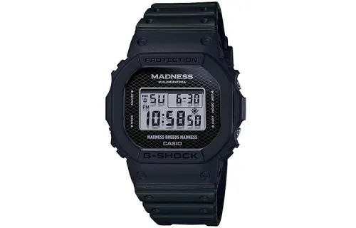 CASIO Men G-SQUAD Series Black Watch DW-5000MD-1