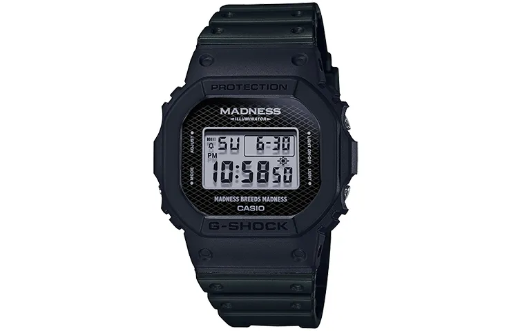 CASIO Men G-SQUAD Series Black Watch DW-5000MD-1