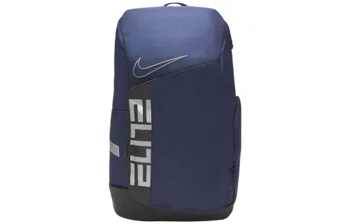 Nike Polyester Basketball Bag Backpack Navy Blue