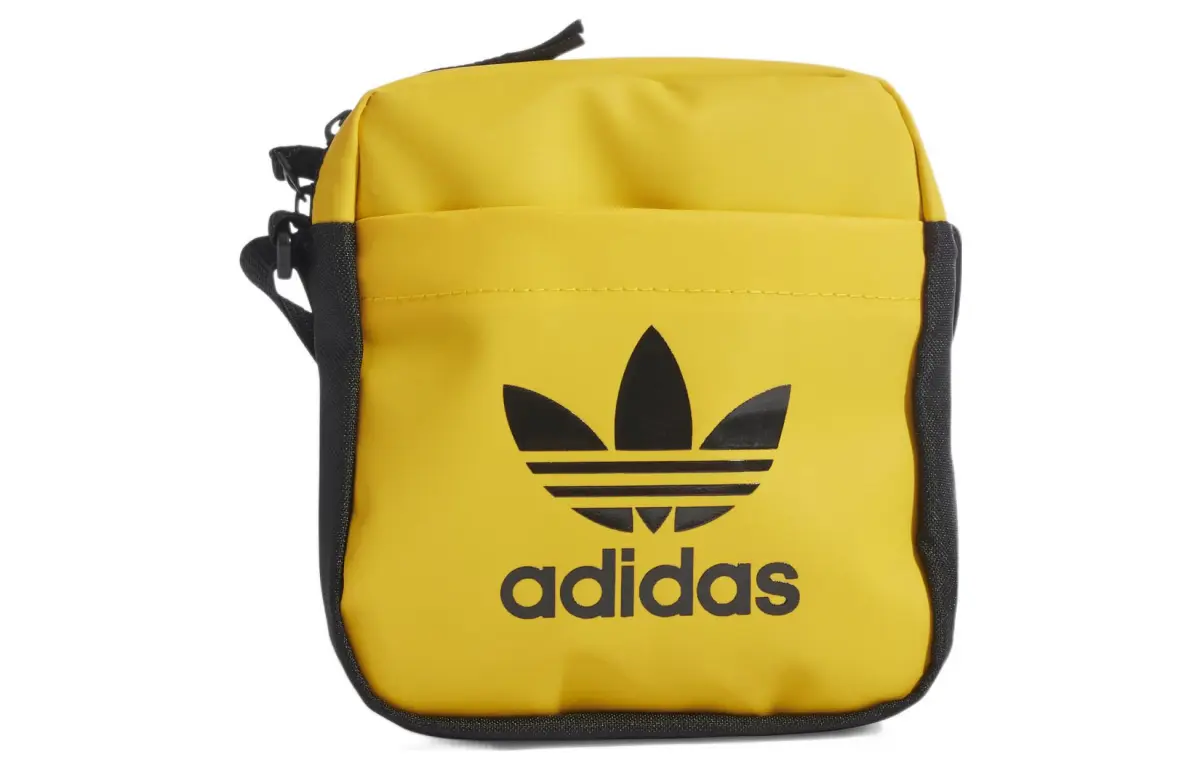 Adidas Originals Polyester Crossbody Bags Unisex Yellow