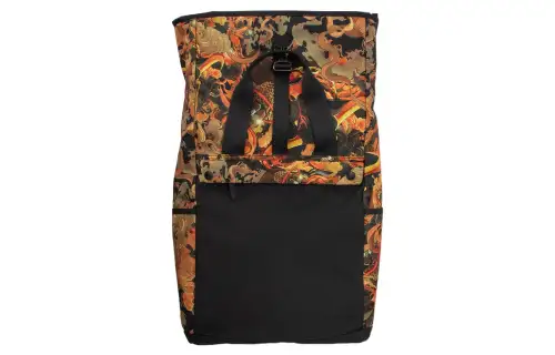 Li Ning Fabric Backpack Unisex Orange Yellow/Black
