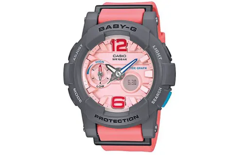 CASIO Women's BABY-G Pink Watch BGA-180-4B2