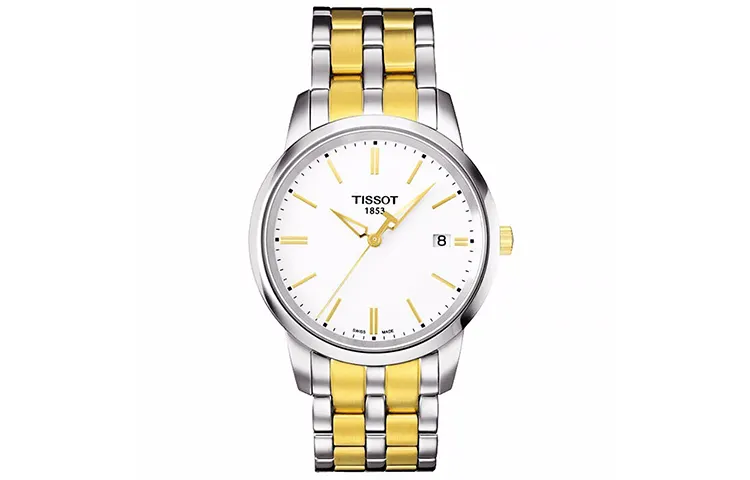 TISSOT Fantasy Collection Quartz Movement Men's Watches Watch 38mm White Dial Stainless Steel Case