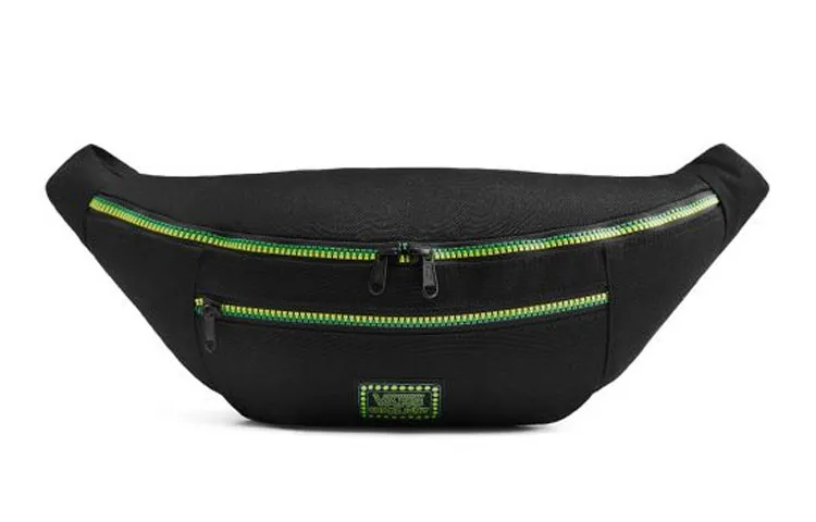 Vans Polyester Crossbody Bag, Fanny Pack Regular Unisex Black