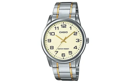 CASIO Men Standard Series Yellow Watch MTP-V001SG-9B