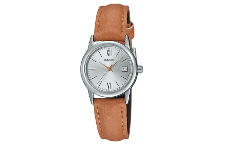 CASIO Women's Standard Series Silver Watch LTP-V002L-7B3