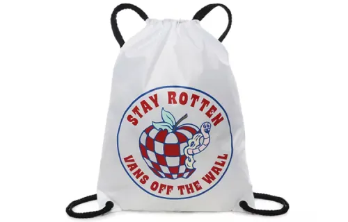Vans Polyester Carry Backpack Unisex White