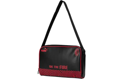 PUMA Fabric Shoulder Bag Regular Unisex Black/Red