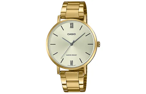 CASIO Women's Standard Series Gold Watch LTP-VT01G-9B