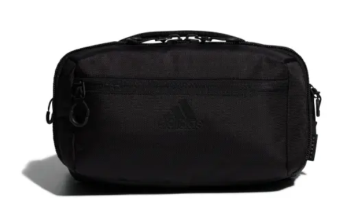 Adidas Nylon Fabric Crossbody Bag, Handbag Regular Unisex Pure Black