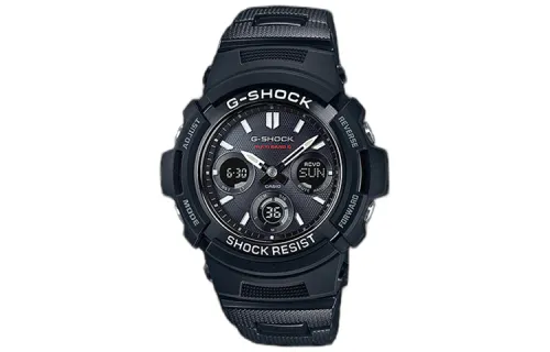 CASIO Women's Liquid Crystal/Analog Dual Display Series Black Watch