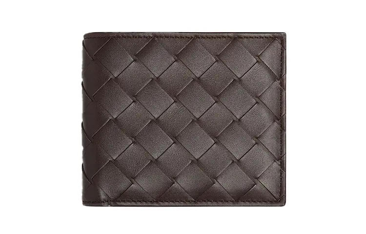 Bottega Veneta Cow Leather Wallet Men's Brown