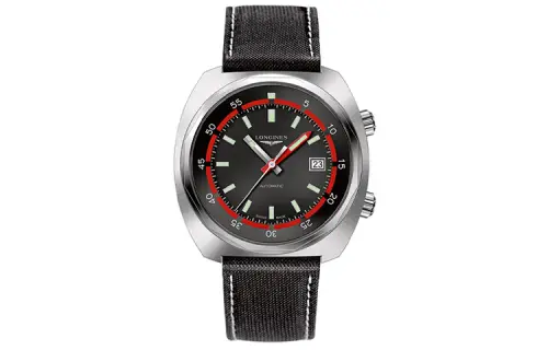 LONGINES Classic Vintage Automatic Mechanical Movement Men's Watches Watch 43mm Black Dial Stainless Steel Case