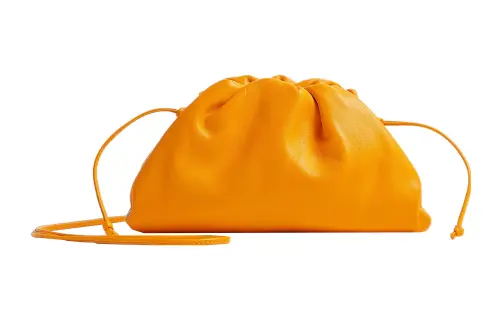 Bottega Veneta The Mini Pouch Tangerine
