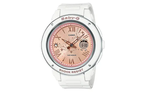CASIO Women's BABY-G Pink Watch BGA-150ST-7A