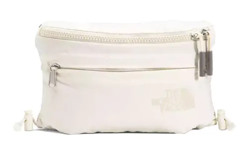 THE NORTH FACE 1.6L Outdoor Bags Nylon Fabric Gardenia White & Antique White Women's
