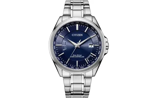 CITIZEN Ecology Drive Collection Light Powered Quartz Movement Stainless Steel Strap Watch 43mm