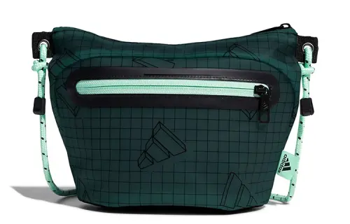 Adidas TPU Shoulder Bag, Crossbody Bag Unisex Clear Mint Green