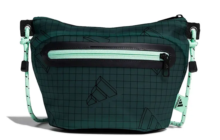 Adidas TPU Shoulder Bag, Crossbody Bag Unisex Clear Mint Green