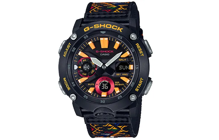 CASIO Men G-SHOCK Black Watch GA-2000BT-1A