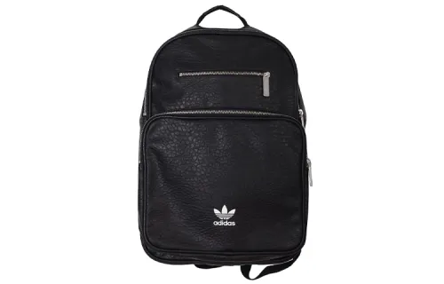 Adidas Originals Trefoil Polyurethane Backpack Unisex Black