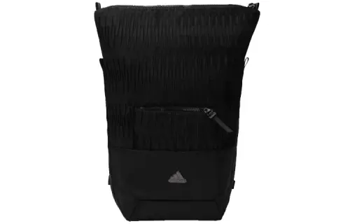 Adidas Pleated Polyester Backpack Regular Unisex Black