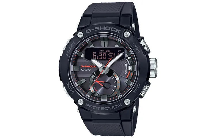 CASIO Men G-STEEL Series Black Watch GST-B200B-1AER