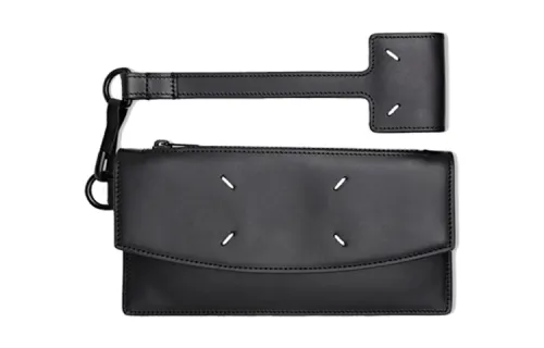 Maison Margiela Cow Leather Wallet Unisex Black