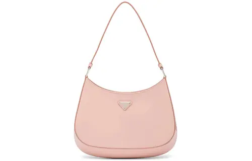 PRADA Cleo Leather Crossbody Bag, Handbag Women's Orchid Powder