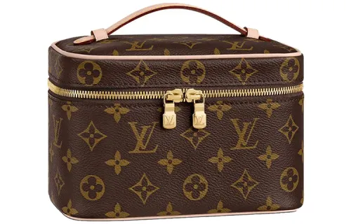 LOUIS VUITTON Nice Beauty Case Monogram Mini Brown