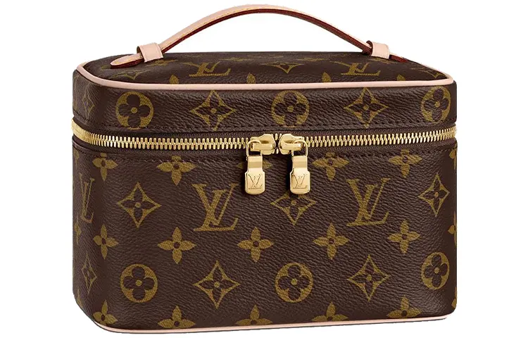 LOUIS VUITTON Nice Beauty Case Monogram Mini Brown