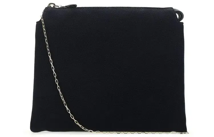 THE ROW Chain Fabric Handbag Women's Black