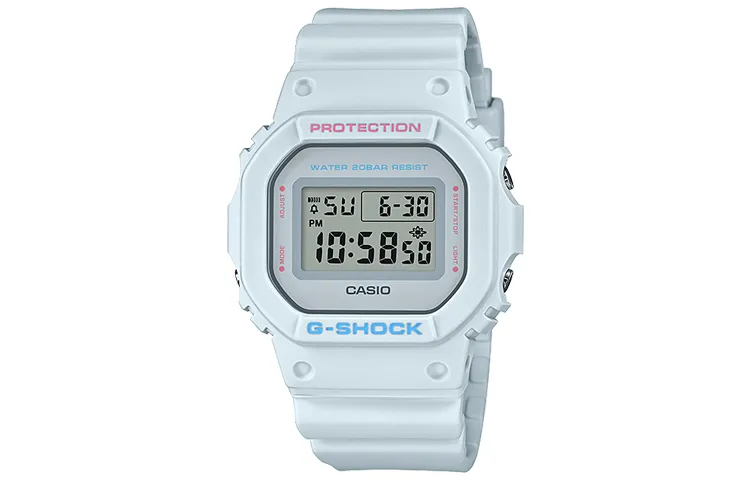 CASIO Women's G-SQUAD Series Blue Watch DW-5600SC-8