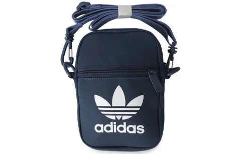 Adidas Originals Trefoil Polyester Crossbody Bags Unisex Navy Blue